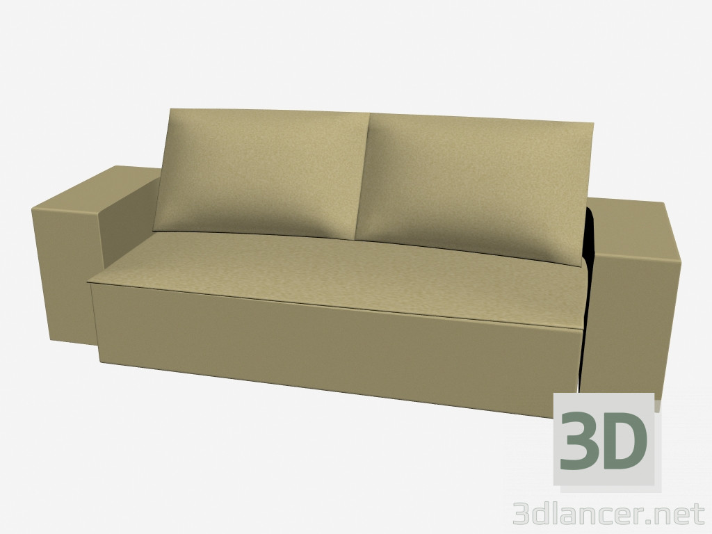 3D modeli Grembo kanepe - önizleme