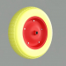 3d модель колесо поліуретанове – превью