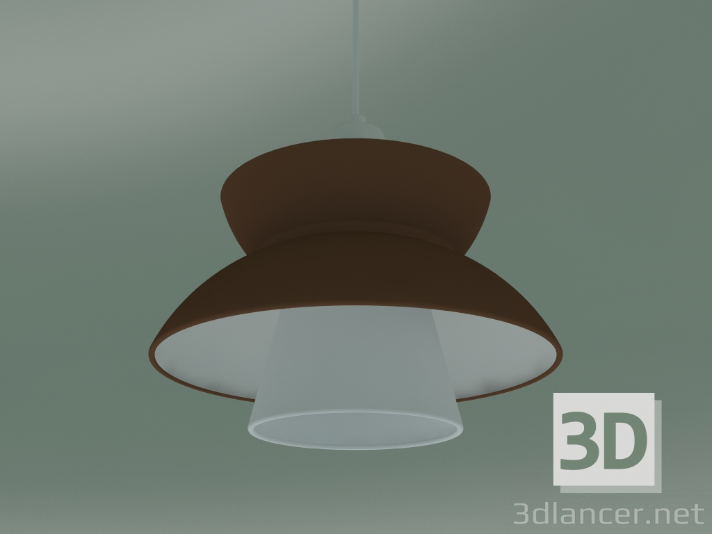 3d model Pendant lamp DOO-WOP (60W E27, COPPER) - preview