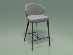Bar stool Keen (111878, oil gray)