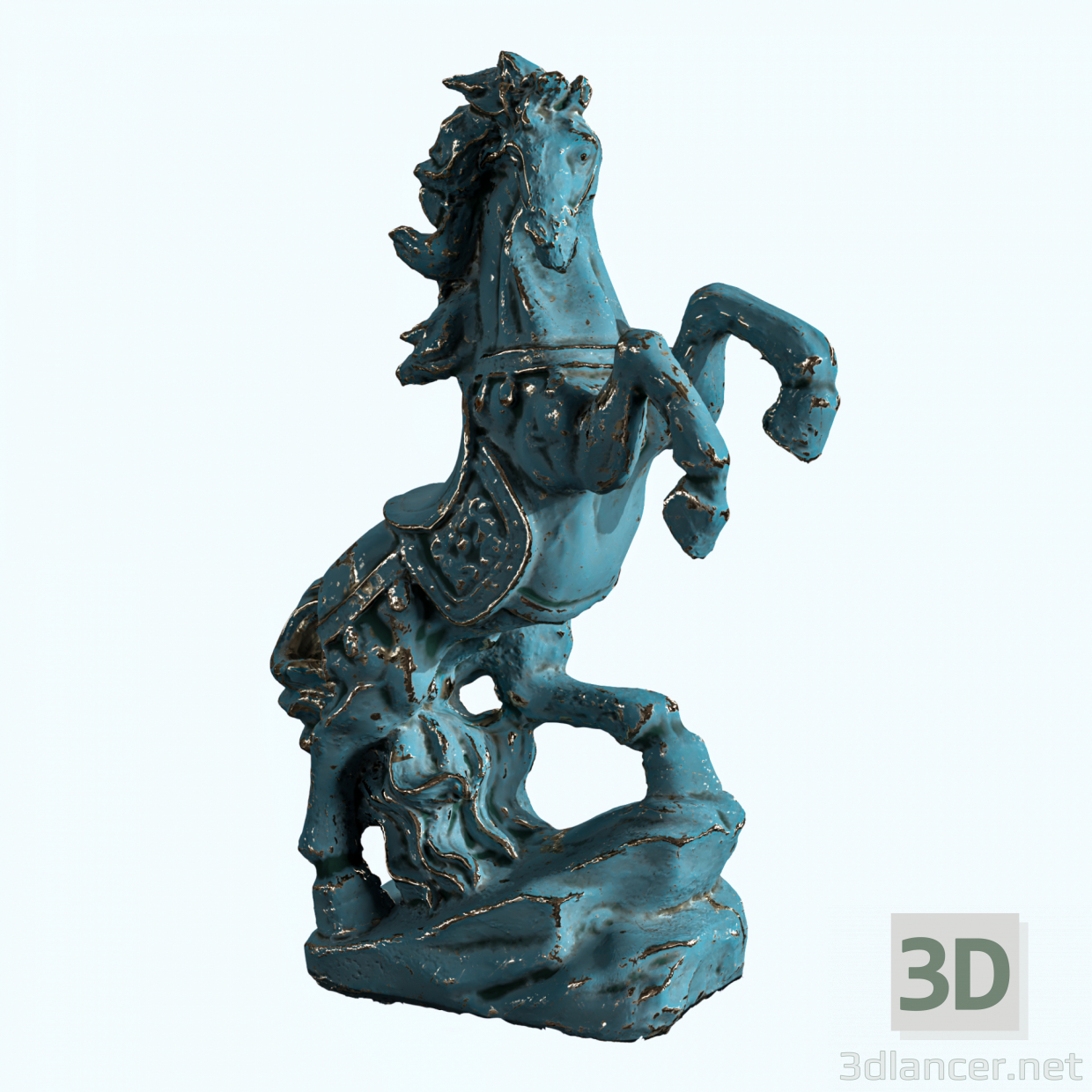 3d Altair Studio horse 1 model buy - render