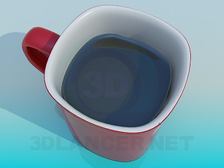 modèle 3D Cap de cofe - preview
