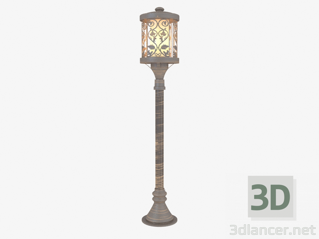 3D Modell Die Straßenlampe Kordi (2286 1A) - Vorschau