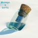 3d модель Флешка - Message in bottle – превью