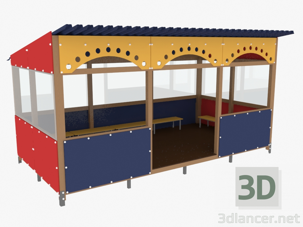 3D modeli Gölge gölgelik (4042) - önizleme