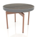 3d model Coffee table round Ø60 (Anthracite, DEKTON Radium) - preview