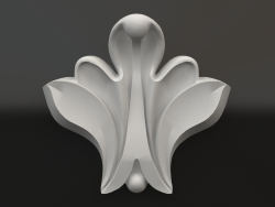 Decorative plaster element DE 044 (98x108)