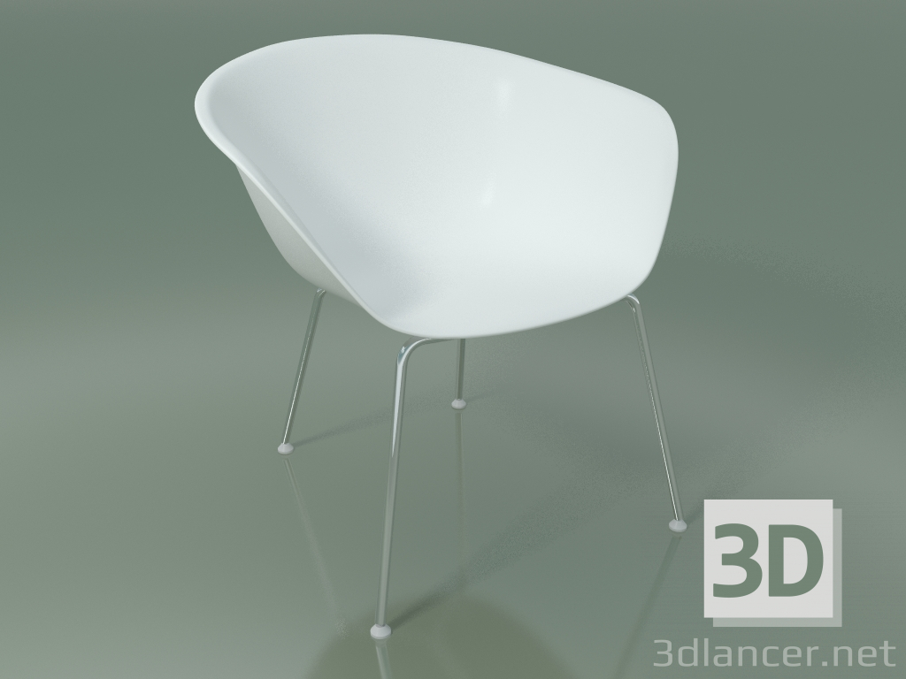 modello 3D Chaise longue 4202 (4 gambe, PP0001) - anteprima