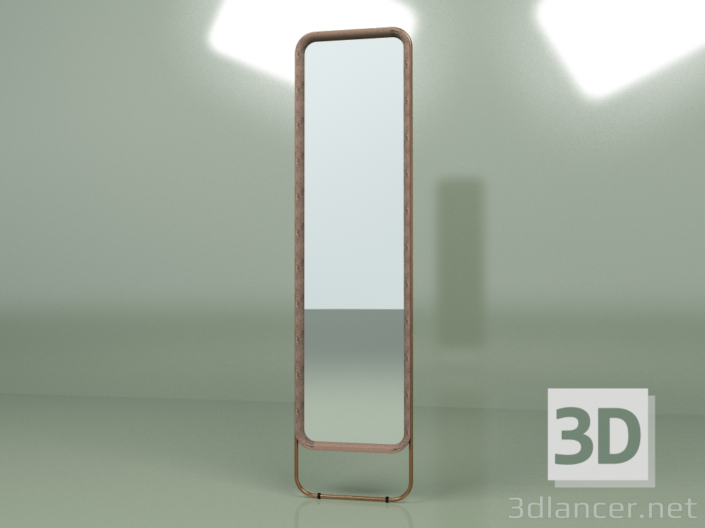 3D Modell Spiegeldienstprogramm 202 x 51,6 - Vorschau