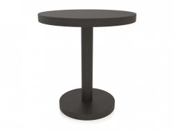 Dining table DT 012 (D=700x750, wood brown dark)
