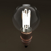 3d Eco-filament Globe shaped bulb model buy - render