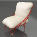 3d model Armchair (Red) - preview