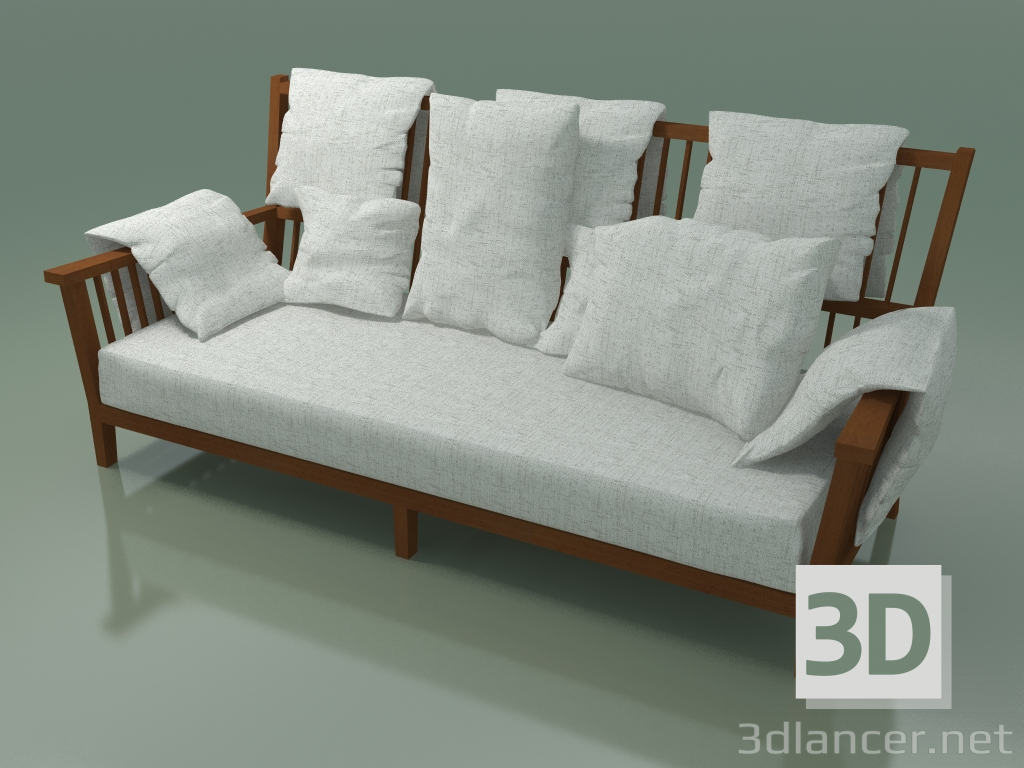 3D modeli Dış mekan kanepe Giriş (703) - önizleme