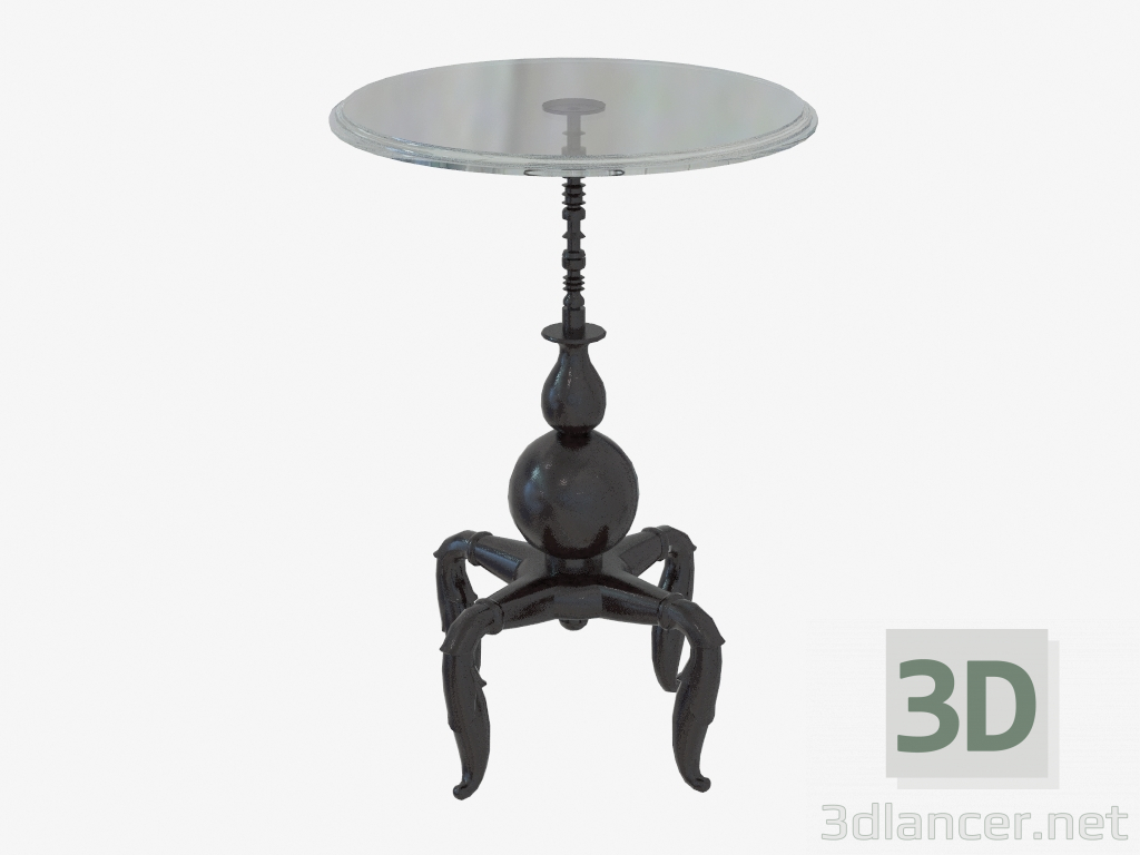 modello 3D Tavolino Nuovo Antiquariato - anteprima
