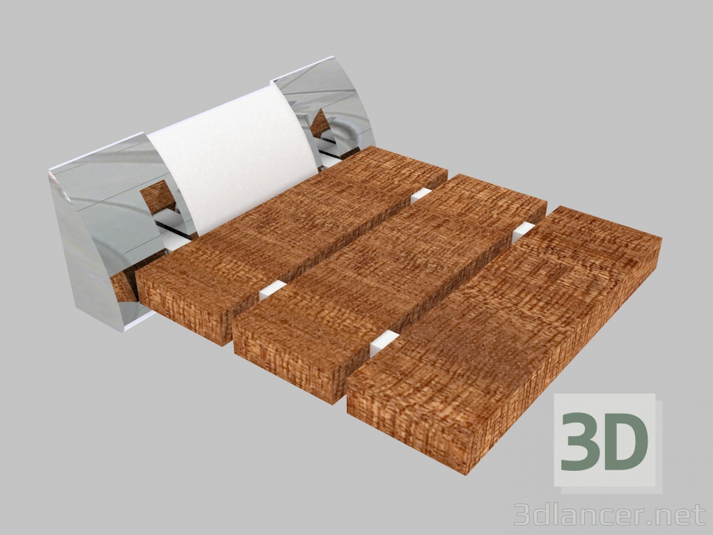 3d model Folding seat, plastic Vital (NIV 451P) - preview