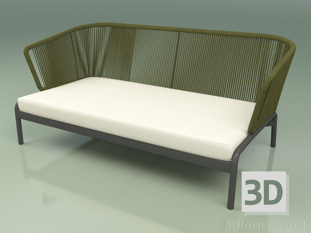 3d model Sofa 002 (Cord 7mm Olive) - preview