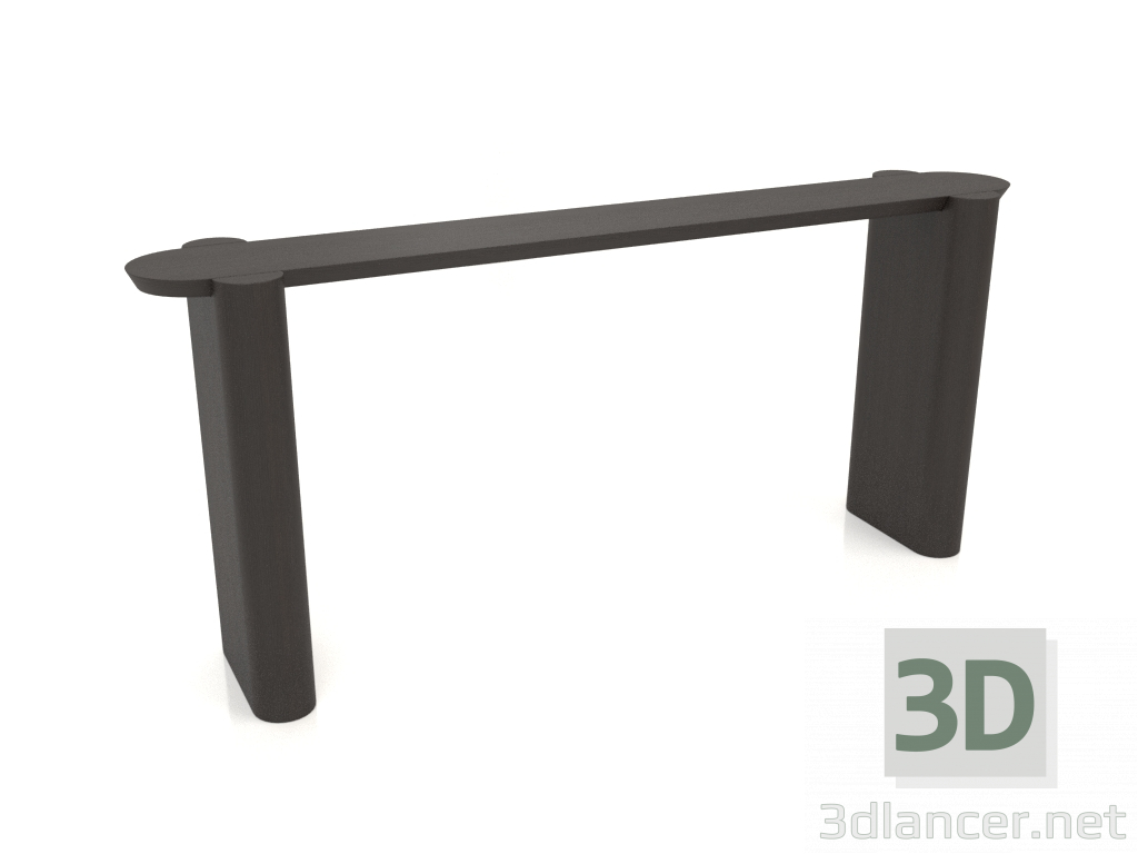 3D modeli Konsol KT 07 (1600x300x700, ahşap kahverengi) - önizleme