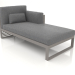 3d model Modular sofa, section 2 right, high back (Quartz gray) - preview
