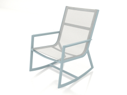 Rocking chair (Bleu gris)