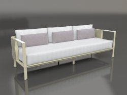 3-Sitzer-Sofa (Gold)