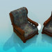 modello 3D Poltrona e divano - anteprima