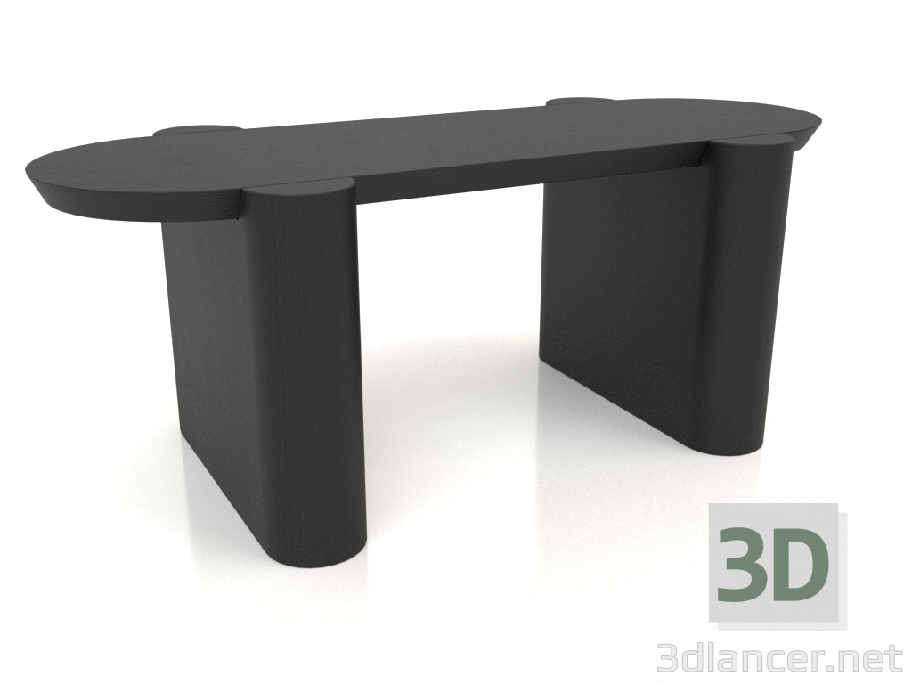 modello 3D Tavolino JT (900x400x350, legno nero) - anteprima