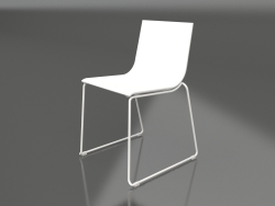 Yemek sandalyesi model 1 (Beyaz)