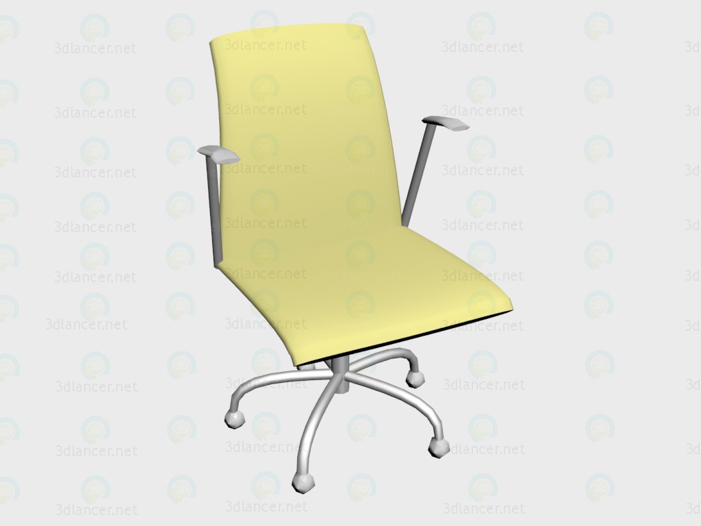 3d model Swivel armchair Olo - preview