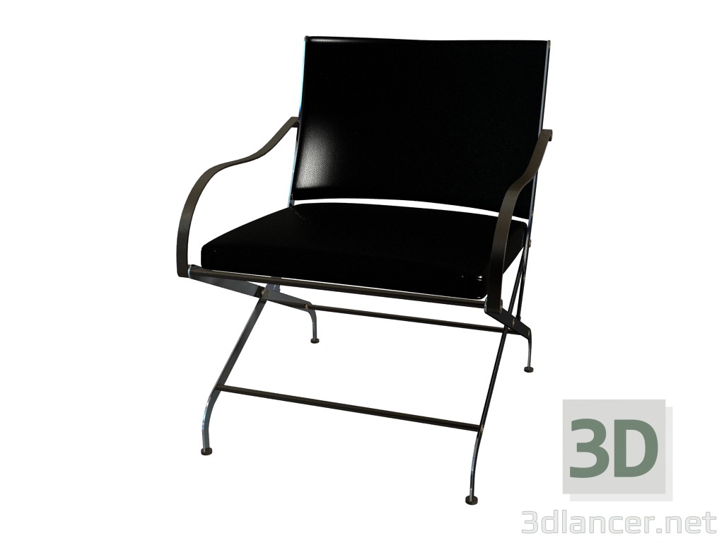 3d модель Карлотта стілець – превью