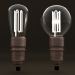 3d Eco-filament light bulbs combo 3D model model buy - render