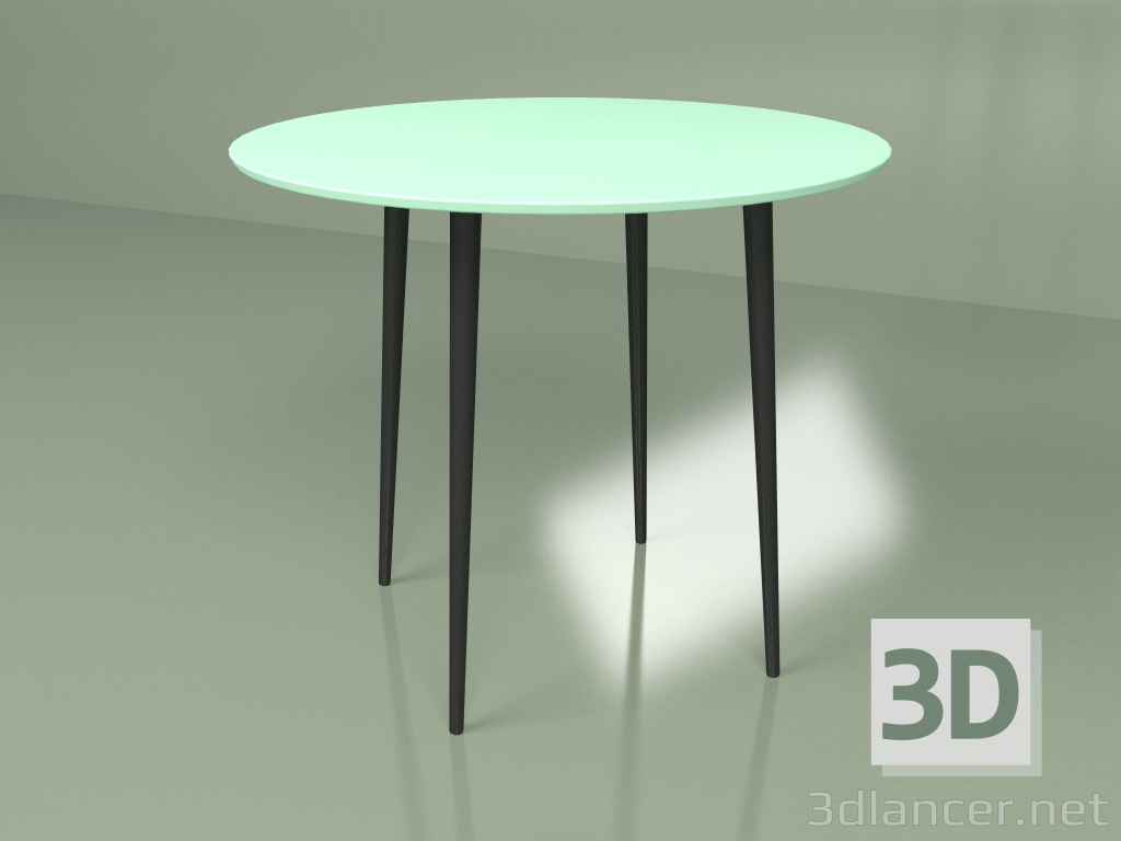 3d модель Кухонний стіл Супутник 90 см (морська хвиля) – превью