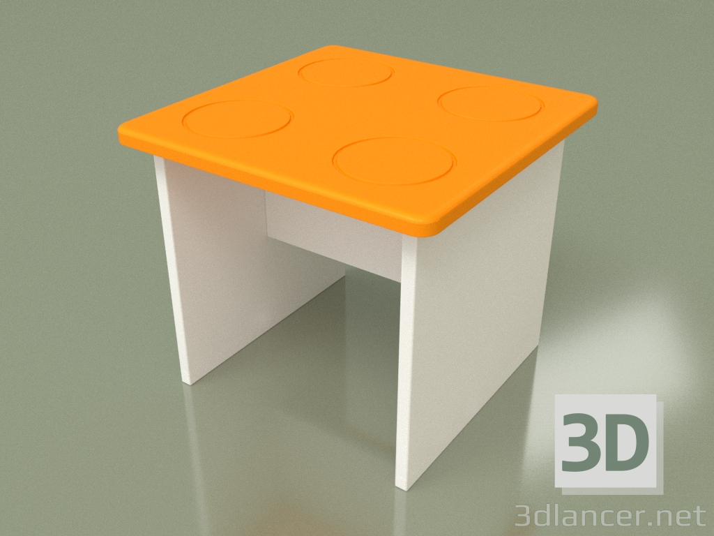 3D Modell Kinderhocker (Mango) - Vorschau