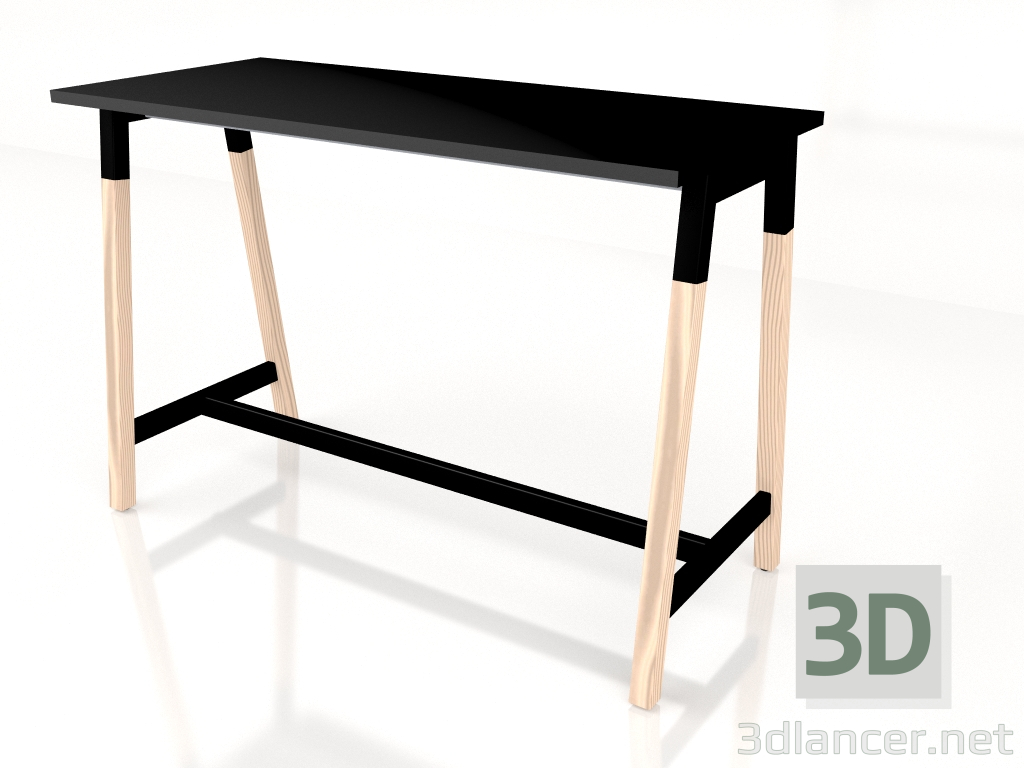 modèle 3D Table haute Ogi High PSD76 (1615x700) - preview