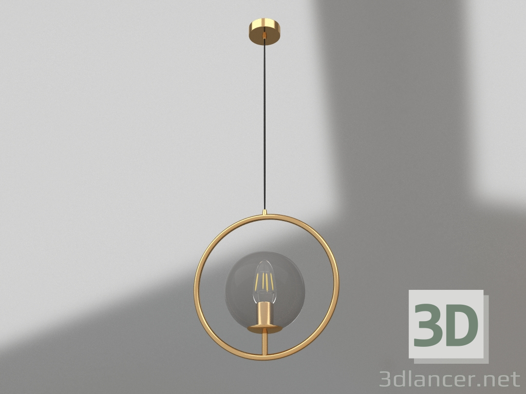 3D modeli Süspansiyon Kiara bronz (07603-1А) - önizleme