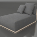 modèle 3D Module canapé section 5 (Sable) - preview