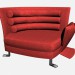 3D Modell Regency Sessel 2 - Vorschau