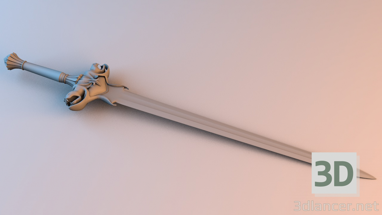 3D modeli Carol Kılıcı (Dekoratif) - önizleme