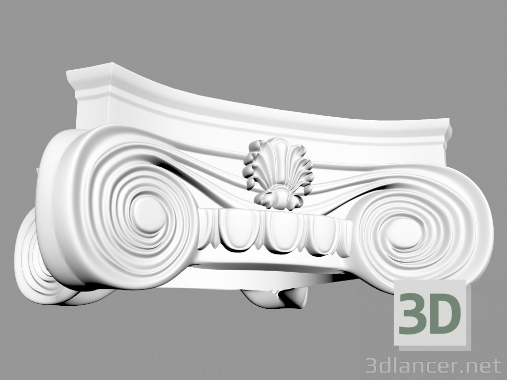 modèle 3D Capitales (KPF7, 9) - preview