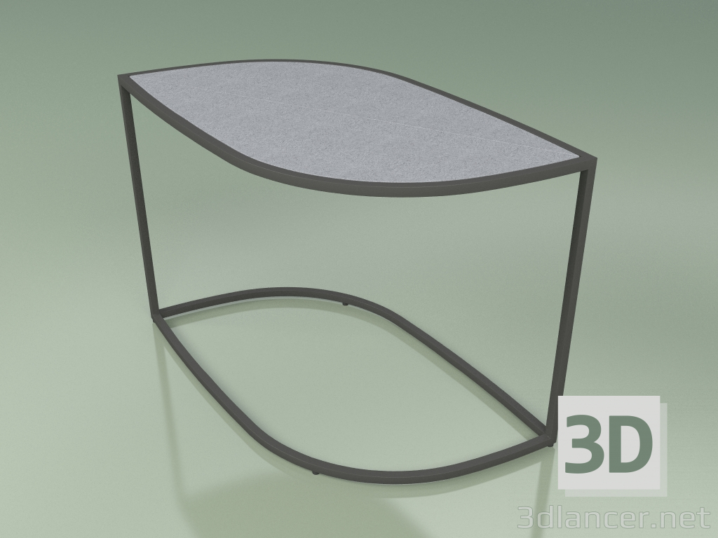 modèle 3D Table d'appoint 001 (Gres Fog, Metal Smoke) - preview