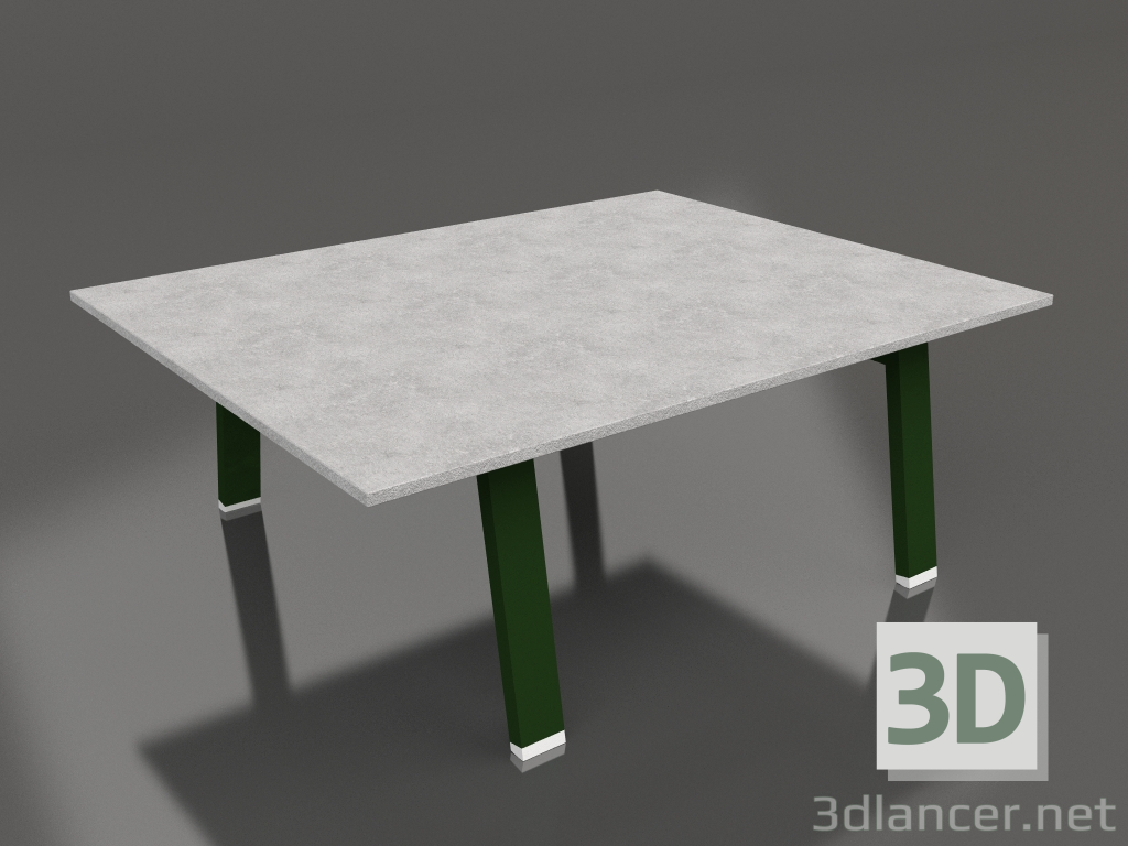 3d модель Стол журнальный 90 (Bottle green, DEKTON) – превью