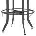 3d Промисловий Вінтаж Барний стілець, чорний модель купити - зображення