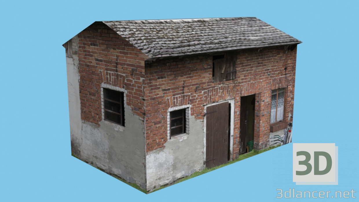 3d модель Заміський будинок – превью