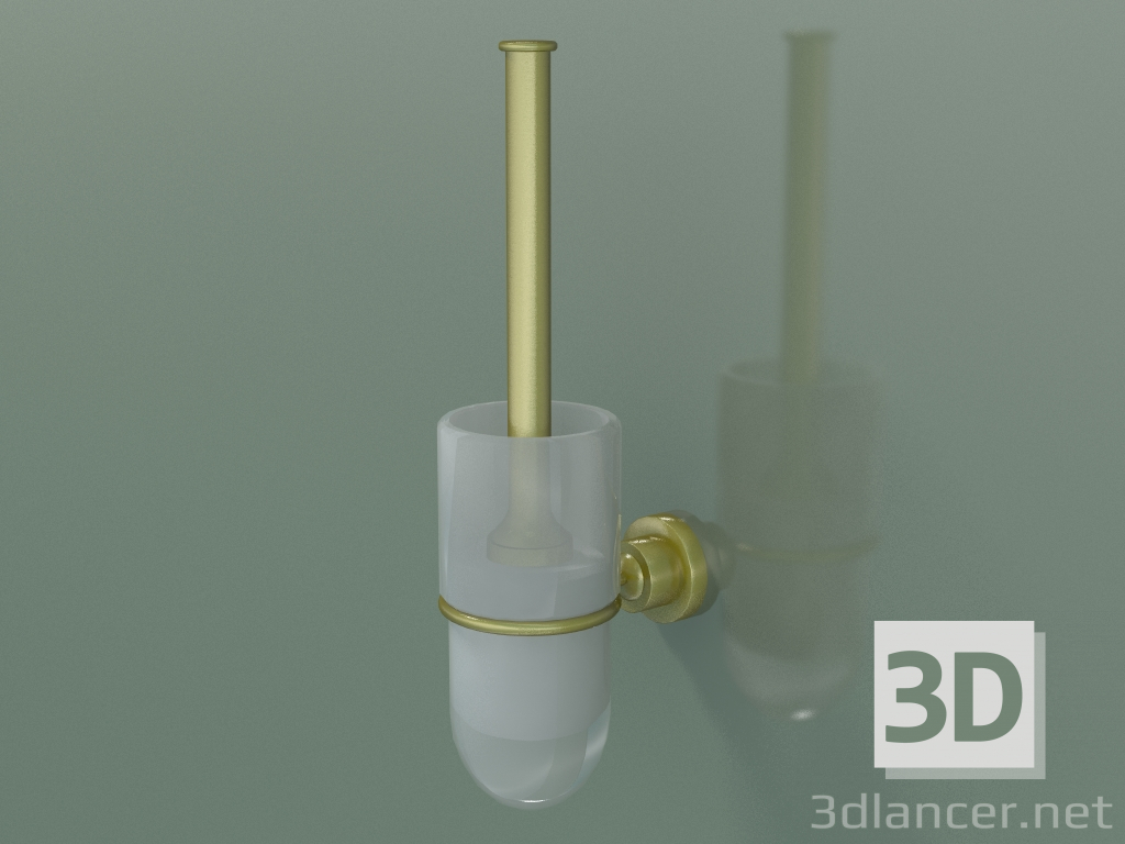 3D Modell An der Wand montierter Toilettenbürstenhalter (41735950) - Vorschau