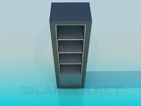 modello 3D Libreria - anteprima