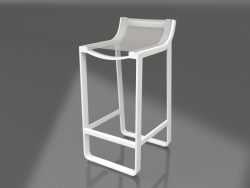 Semi-bar stool (White)