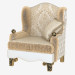 3d model Chair in classical style 591 - preview