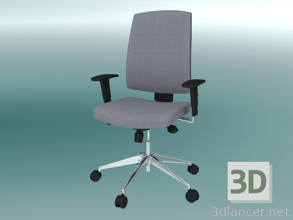 modèle 3D Chaise pivotante (21S P45) - preview