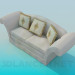 3d model Comfortable sofa - preview