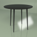 modello 3D Tavolo da cucina Sputnik 90 cm (nero) - anteprima
