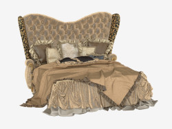 Кровать двуспальная в классическом стиле 570